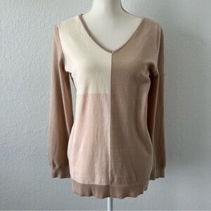 NWOT Love Ellie Pullover Colorblock Sweater